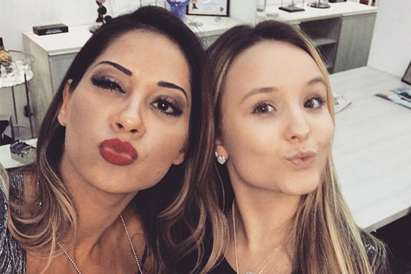 Larissa Manoela e Mayra Cardi juntas