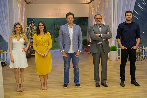 Beca Milano, Carol Fiorentino, Carlos Bertolazzi, Fabrizio Fasano Jr e Danilo Gentili