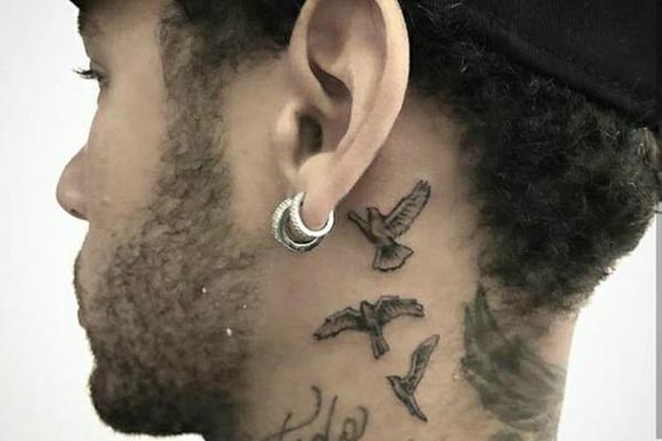 Nova tatuagem de Neymar