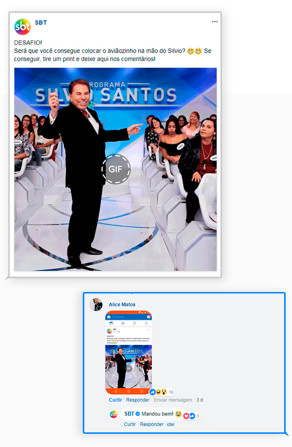 silvio santos rindo on Make a GIF