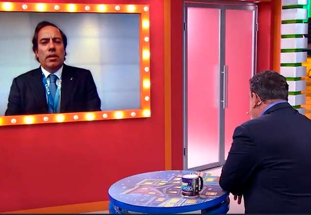 SBT TV Ratinho entrevista o presidente da Caixa Econômica Federal