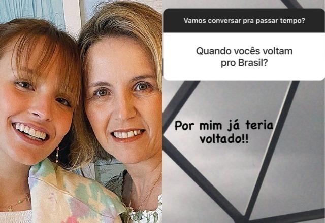 SBT TV Mãe de Larissa Manoela deixa de seguir a filha nas redes e