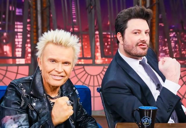 Sbt Tv Hoje Cone Billy Idol Fala Sobre Volta Ao Brasil Estilo E