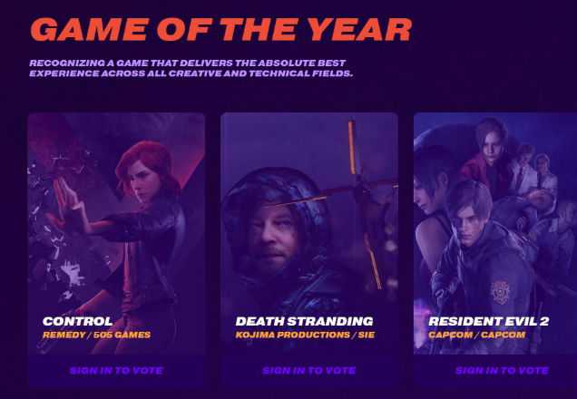 Sekiro é eleito 'Jogo do Ano' no The Game Awards 2019; veja vencedores