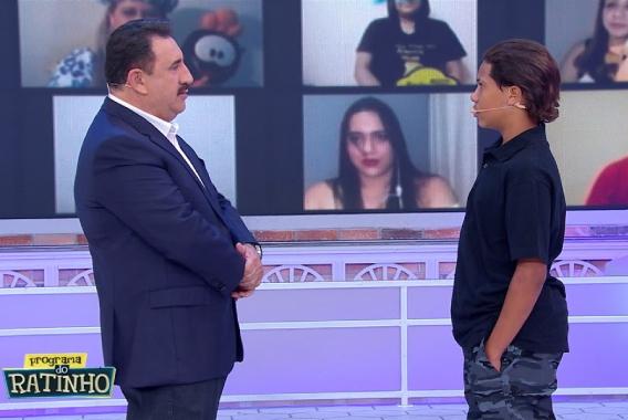 menino joão no programa do ratinho