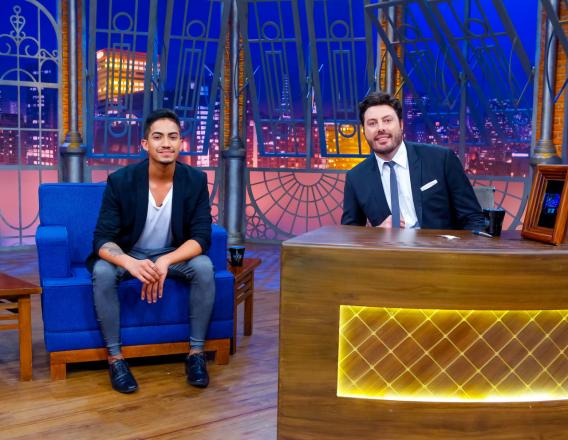 Mágico Ricardo Bautista no The Noite