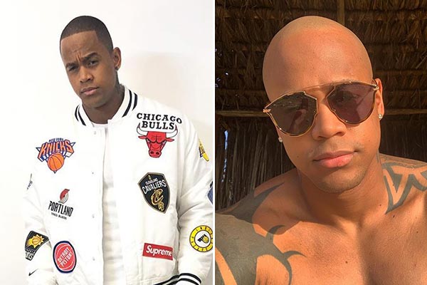 Léo Santana antes e depois cabelo