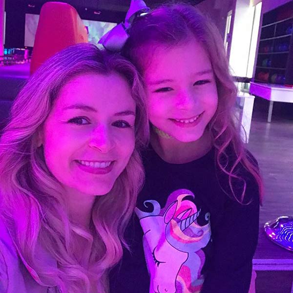 Bianca Castanho e a filha Cecília