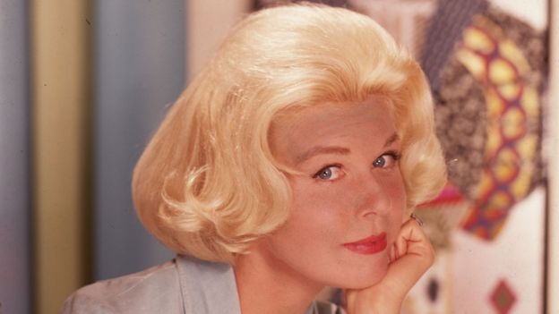 A atriz Doris Day no auge de sua carreira cinematográfica