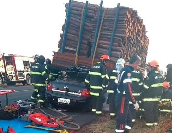 Acidente em São Paulo