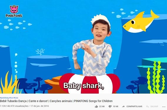 Baby Shark' supera 'Despacito' e se torna o vídeo mais visto do  -  Pequenas Empresas Grandes Negócios