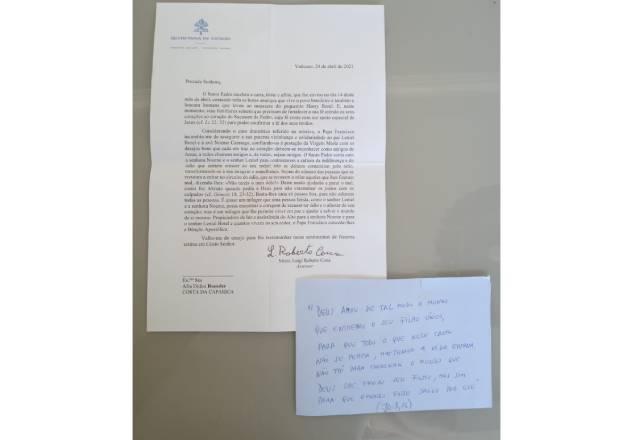 Papa Francisco presta solidariedade em carta para o pai de Henry Borel