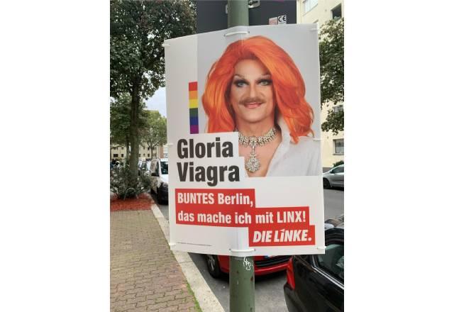 campanha politica em Berlim