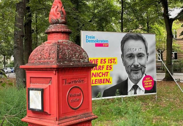 campanha política na Alemanha