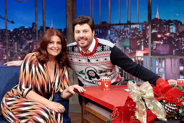 Sônia Lima é a convidada de Danilo Gentili no The Noite 