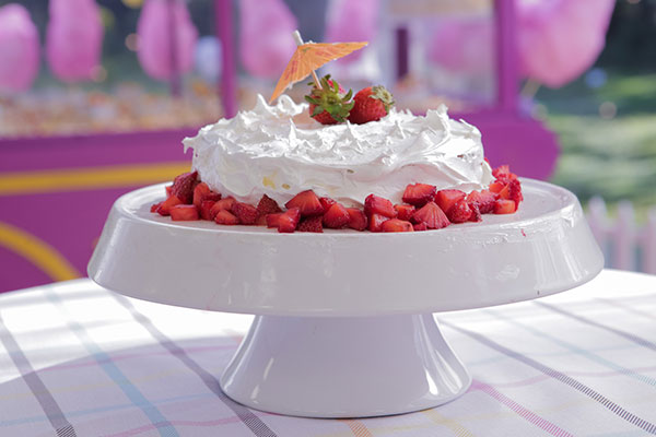Bolo de morango do Thales 