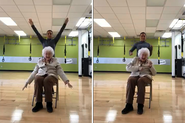 Vovó dançarina de 93 anos é a melhor coisa que você verá hoje - SBT