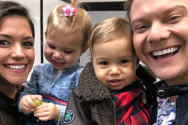 thais, michel e os filhos