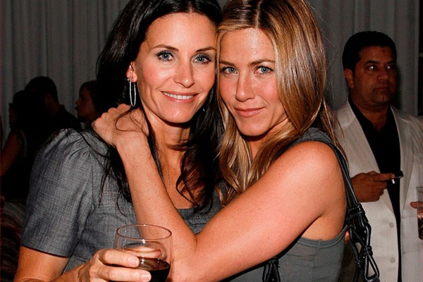 Jennifer Aniston e Courteney Cox