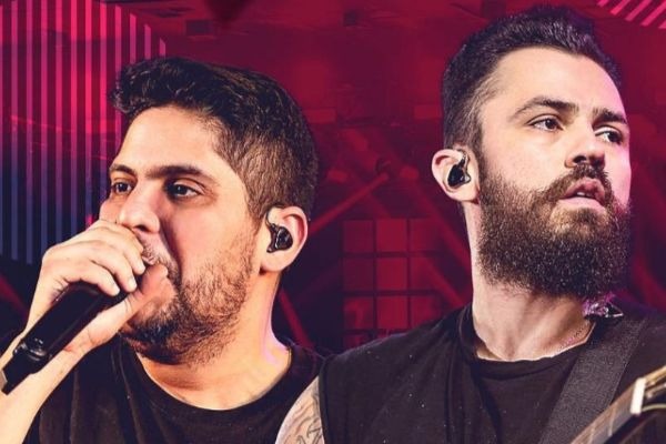 Dupla Jorge e Mateus interrompe show e dá bronca feia na plateia