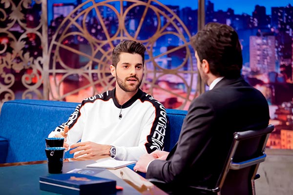 Danilo conversa com Alok e Rafinha Bastos no The Noite desta sexta