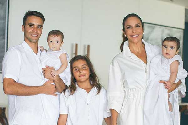 Marido de Ivete aparece fazendo exercício físico e surpreende