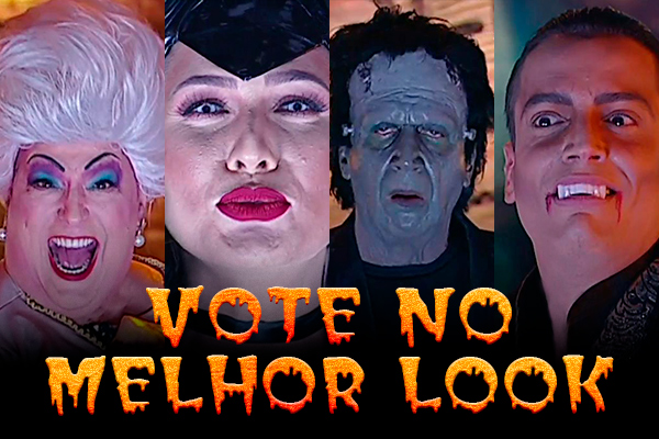 Vote no melhor look de Halloween do Fofocalizando!