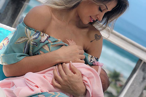 Impressionante! Mayra Cardi mostra barriga antes e depois do parto