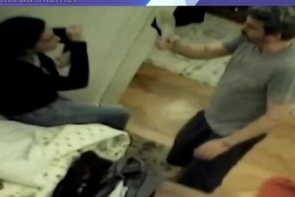 Após atriz filmar agressão do ex, defesa diz que imagens foram editadas