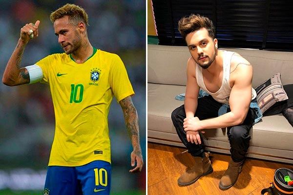 Neymar para de seguir Luan Santana após cantor confessar que ficou com Bruna Marquezine