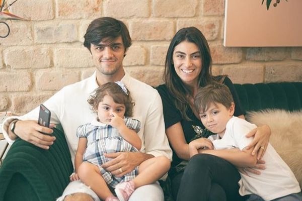 Com apenas 1 aninho, filho de Felipe Simas é atacado no rosto por cachorro