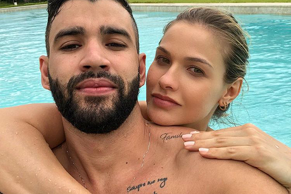 Fã faz comentário indiscreto para Gusttavo Lima e Andressa Suita dá resposta na lata
