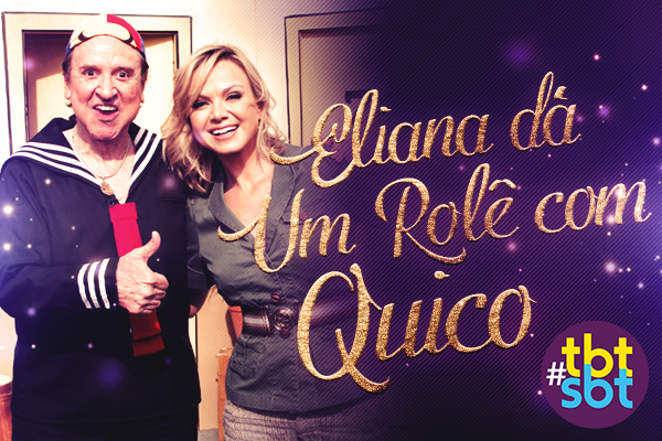 Eliana dando um rolê com o Quico pelo SBT é o tbtSBT da semana!