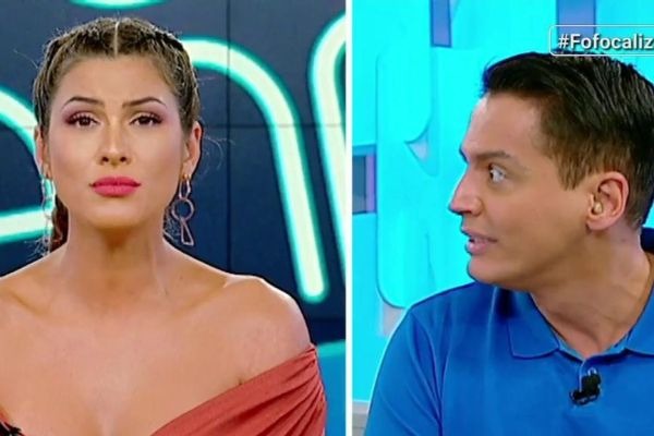 Marido de Lívia Andrade esclarece polêmica ao vivo sobre relação com apresentadora