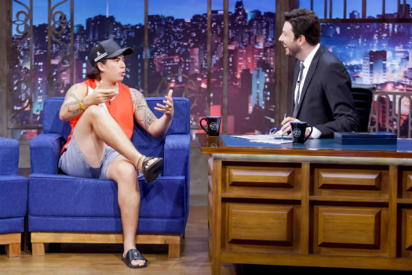 Danilo Gentili recebe Whindersson Nunes no The Noite de sexta