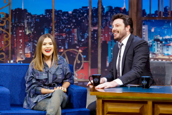 Danilo Gentili entrevista Maisa no The Noite desta quarta-feira