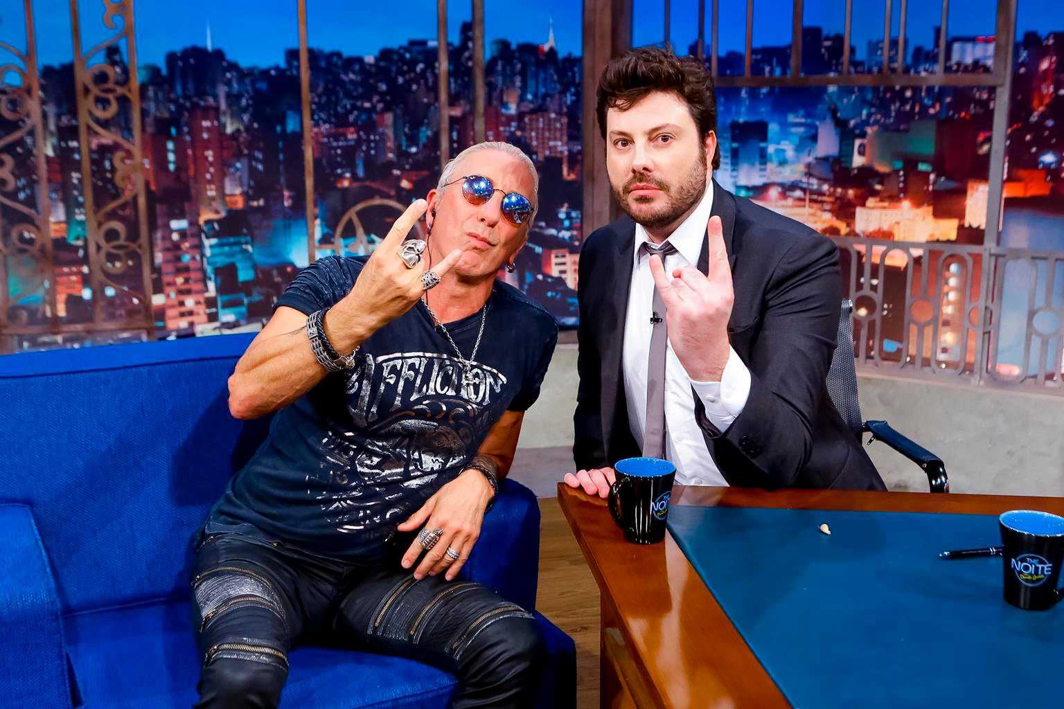 Dee Snider é o convidado de Danilo Gentili nesta sexta-feira