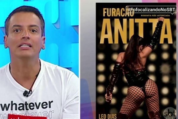 Criminosos pirateiam livro de Leo Dias na web e apresentador desabafa ao vivo