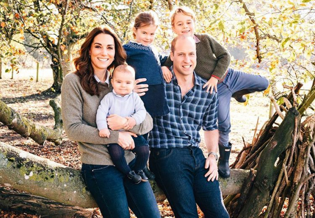 Família real divulga fotos inéditas do príncipe Louis