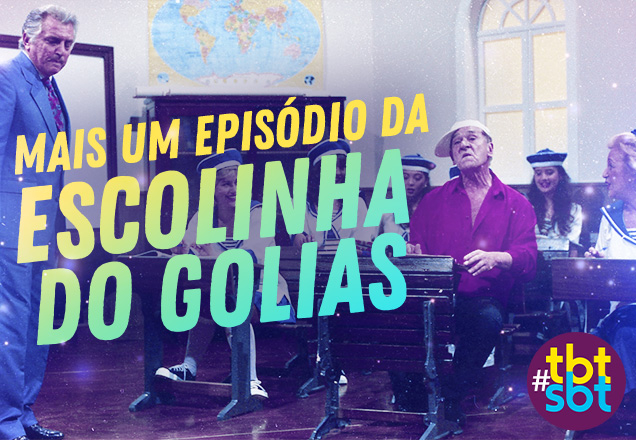 Escolinha do Golias trazia diversão para toda família na década de 90