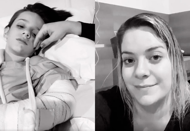 Após cirurgia no pulso, filho de Mariana Valadão recebe alta
