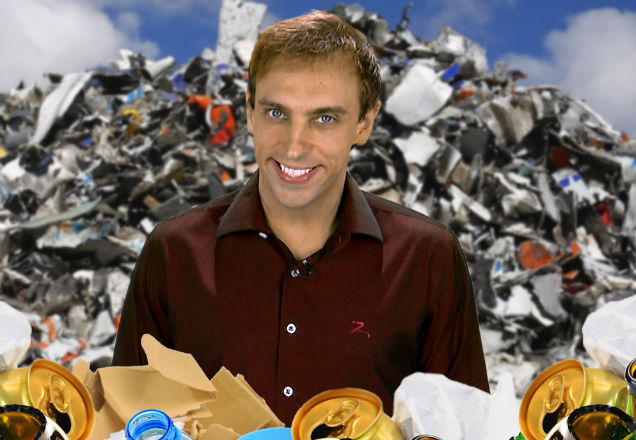Mão na consciência? Léo Lins fala sobre reciclagem no The Noite