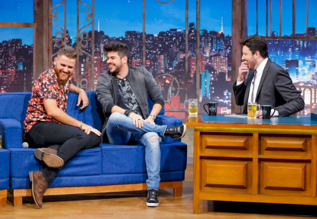 Cristiano, da dupla com Zé Neto, realiza sonho no The Noite
