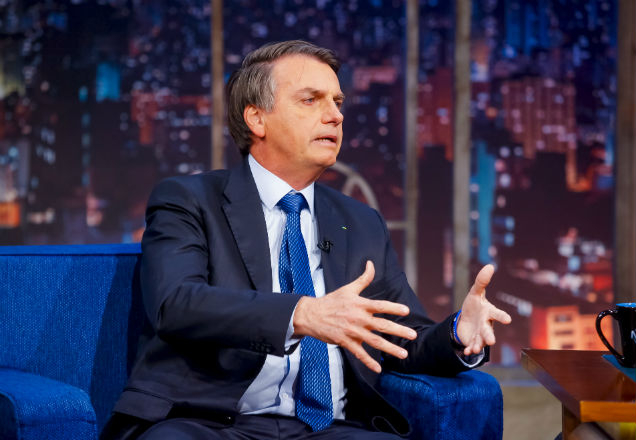 No The Noite, Bolsonaro critica manifestações pela educação
