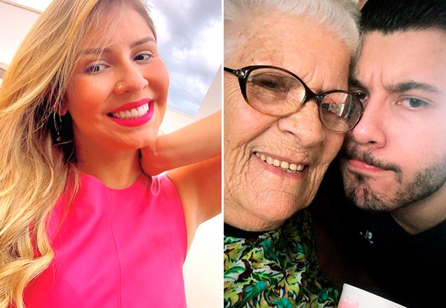 Namorado de Marília Mendonça posa ao lado da avó e arranca elogios da amada
