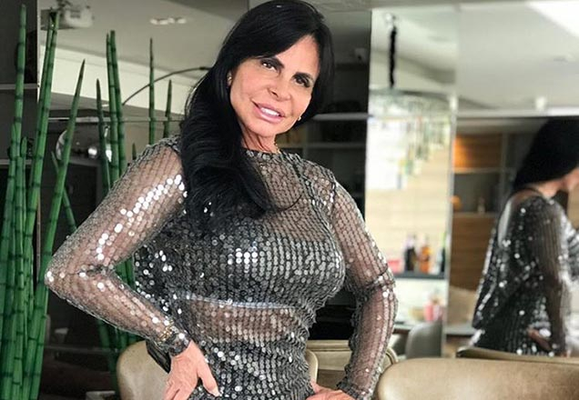 Gretchen posta foto com filho gato e deixa fãs chocados com beleza do rapaz