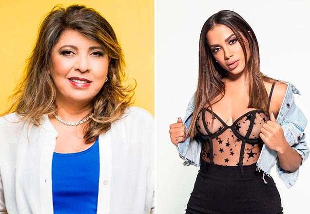 Roberta Miranda se desculpa com Anitta após afirmar que a cantora está grávida