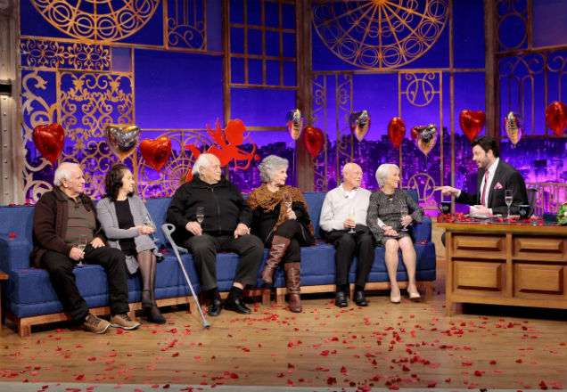 Casais da terceira idade falam sobre amor no The Noite especial de Dia dos Namorados
