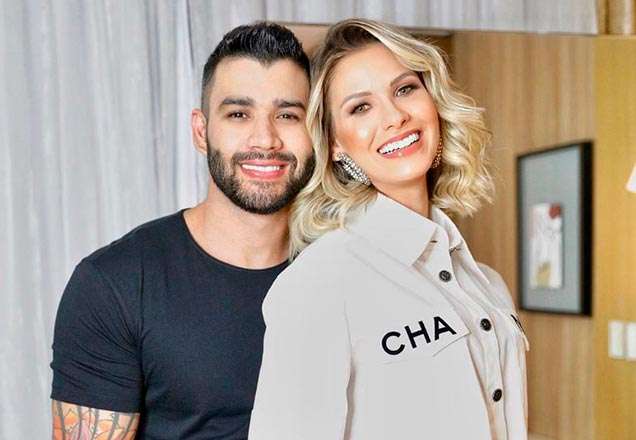 Andressa Suita mostra fotos de antes e depois com Gusttavo Lima e deixa todos impressionados