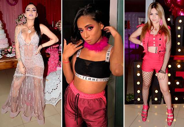 Confira os looks do aniversário de MC Mirella